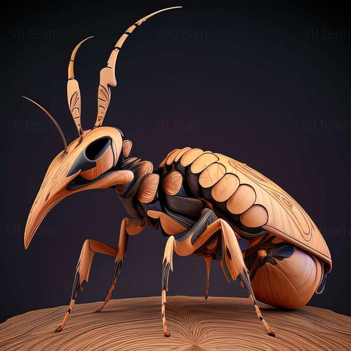 3D model Camponotus aktaci (STL)